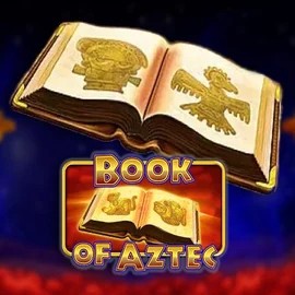 Book of Aztec game by Amatic Industries – logo hosted on SpinoGambino Casino