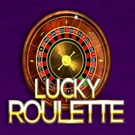 Lucky Roulette logo by Belatra Games at SpinoGambino Casino