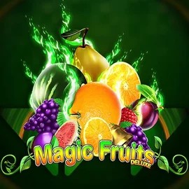 Magic Fruits Deluxe logo by Wazdan SpinoGambino Casino
