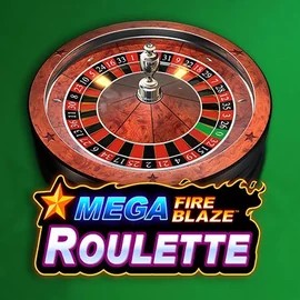 Mega Fire Blaze Roulette casino game by Playtech – featured logo at SpinoGambino Casino