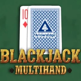 Multihand Blackjack slot logo by Pragmatic Play at SpinoGambino Casino